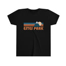 Estes Park Youth T-Shirt - Retro Mountain Colorado Kid's TShirt-3
