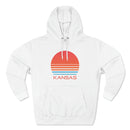 Premium Kansas Hoodie - Retro 80s Unisex Sweatshirt-2