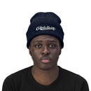Connecticut Beanie - Adult Hand Lettered Embroidered Connecticut Knit Hat-11