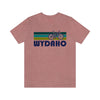 Wydaho T-Shirt - Retro Mountain Bike Adult Unisex Wydaho T Shirt