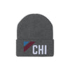 Chicago, Illinois Beanie - Adult Embroidered Retro Chicago Knit Hat