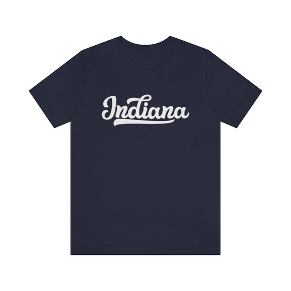 Indiana T-Shirt - Hand Lettered Unisex Indiana Shirt