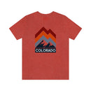 Colorado T-Shirt - Retro Mountain Line Unisex Colorado Shirt-55