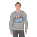 Utah Sweatshirt - Unisex Mountain Lines-20