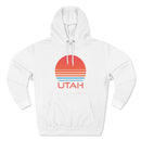 Premium Utah Hoodie - Retro 80s Unisex Sweatshirt-2