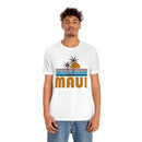 Maui, Hawaii T-Shirt - Retro Palm Tree Unisex Maui Shirt-12