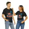 Kauai, Hawaii T-Shirt - Retro Palm Tree & Beach Unisex Kauai Shirt