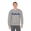 Nashville, Tennessee Sweatshirt - Script Unisex-12