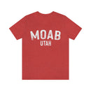 Moab, Utah Shirt - Paint Text Unisex Moab T-Shirt-21