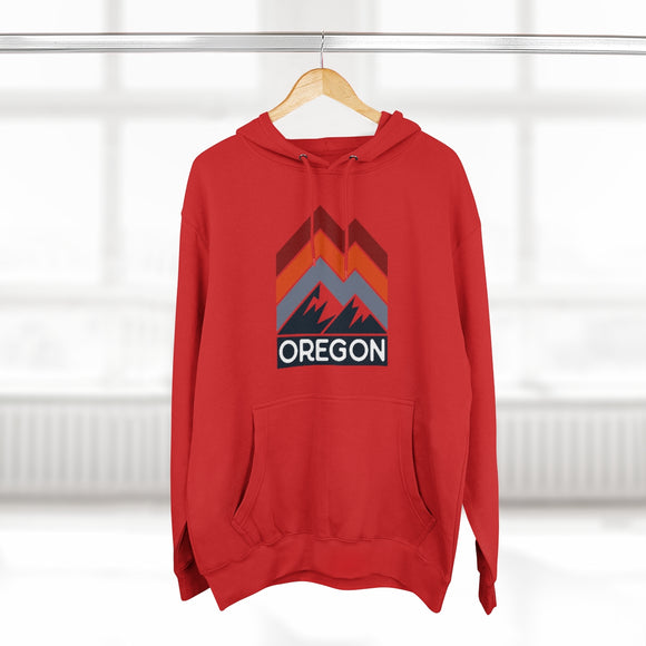 Premium Oregon Hoodie - Retro Unisex Sweatshirt