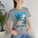 Southampton, New York T-Shirt - Retro Palm Tree & Beach Unisex Southampton Shirt-69