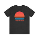 Michigan T-Shirt - Retro 80s Unisex Michigan Shirt-1