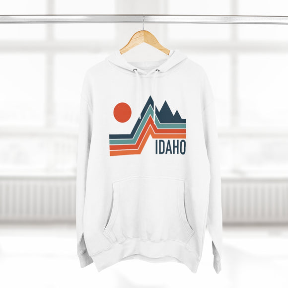 Premium Idaho Hoodie - Retro Unisex Sweatshirt