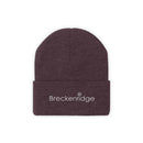 Breckenridge, Colorado Knit Beanie - Adult Embroidered Snowflake Breckenridge Knit Hat-21