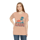 Kauai, Hawaii T-Shirt - Retro Palm Tree & Beach Unisex Kauai Shirt-29