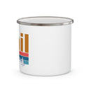 Vail, Colorado Camp Mug - Mountain Sunset Enamel Campfire Vail Mug-2