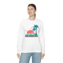 Anna Maria Island, Florida Sweatshirt - Unisex Retro Palm Tree Crewneck Anna Maria Island Sweatshirt-6