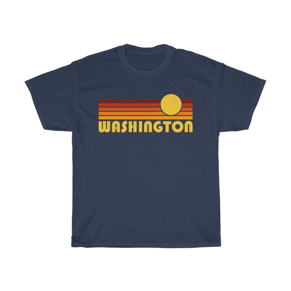 Washington T-Shirt - Unisex Retro Washington Shirt