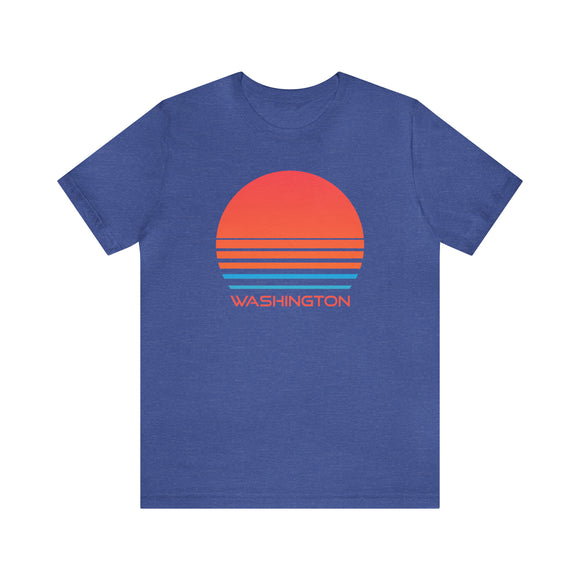 Washington T-Shirt - Retro 80s Unisex Washington Shirt