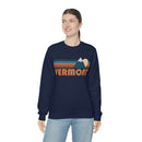 Vermont Sweatshirt - Retro Mountain Unisex-29