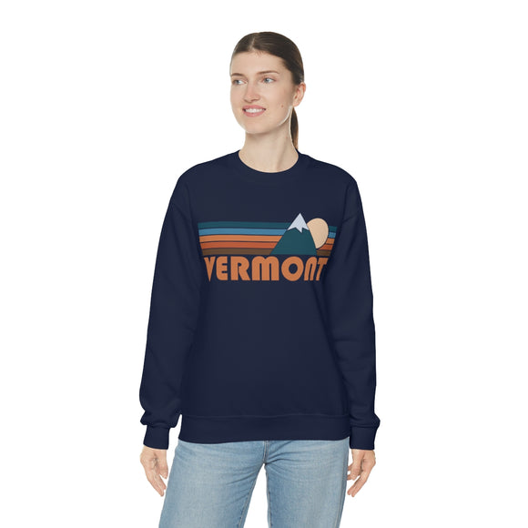 Vermont Sweatshirt - Retro Mountain Unisex