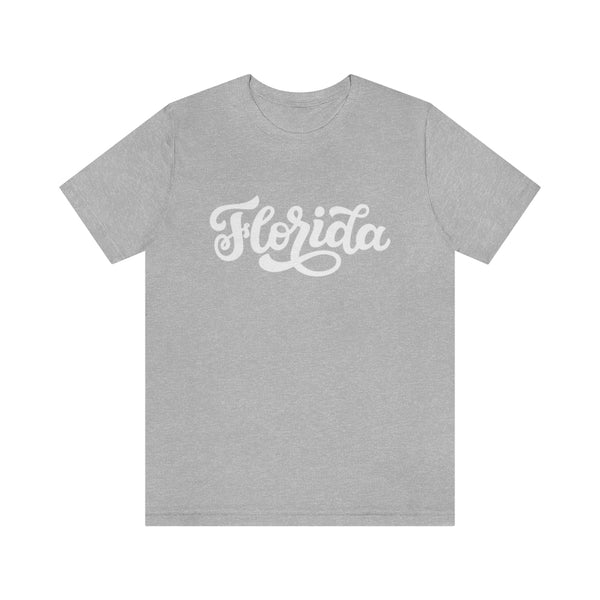 Florida T-Shirt - Hand Lettered Unisex Florida Shirt