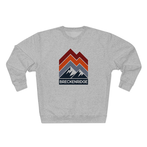 Premium Breckenridge Sweatshirt - Retro Unisex Premium Crewneck Breckenridge, Colorado Sweatshirt