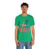 Maui, Hawaii T-Shirt - Retro Palm Tree & Beach Unisex Maui Shirt