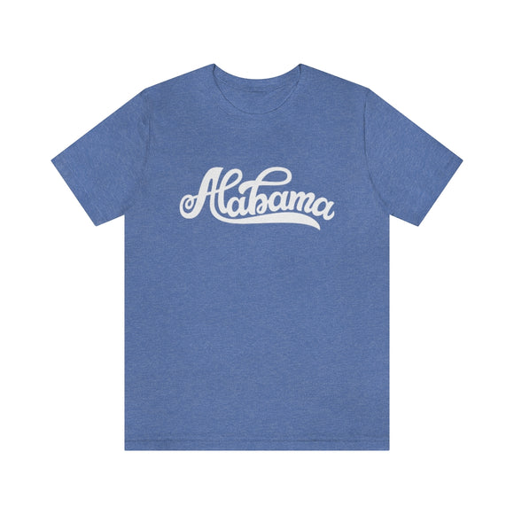Alabama T-Shirt - Hand Lettered Unisex Alabama Shirt