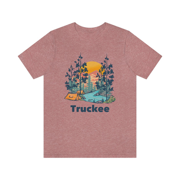 Truckee, California T-Shirt - Mountain Illustration Unisex Truckee Shirt