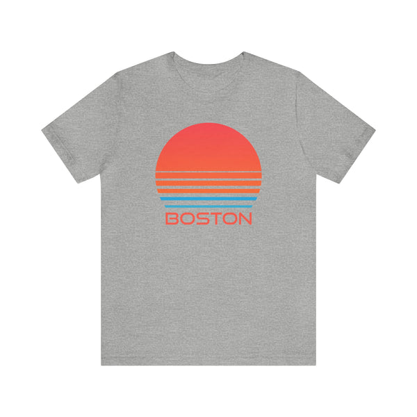 Boston, Massachusetts T-Shirt - Retro 80s Unisex Boston Shirt