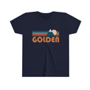 Golden Youth T-Shirt - Retro Mountain Colorado Kid's TShirt-5