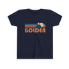 Golden Youth T-Shirt - Retro Mountain Colorado Kid's TShirt