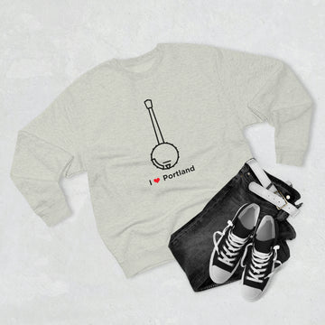 Premium Portland, Oregon Crewneck Sweatshirt - Retro Unisex Sweatshirt - 0