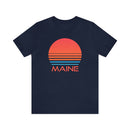 Maine T-Shirt - Retro 80s Unisex Maine Shirt-73