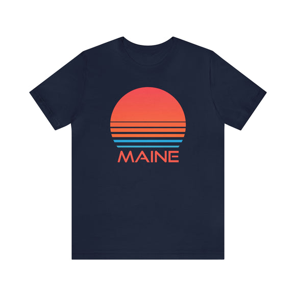 Maine T-Shirt - Retro 80s Unisex Maine Shirt