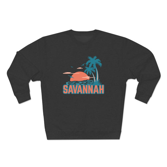 Premium Savannah, Georgia Sweatshirt - Unisex Premium Crewneck Sweatshirt