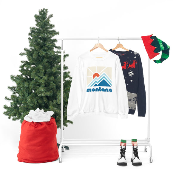 Montana Sweatshirt - Mountain Sun Unisex