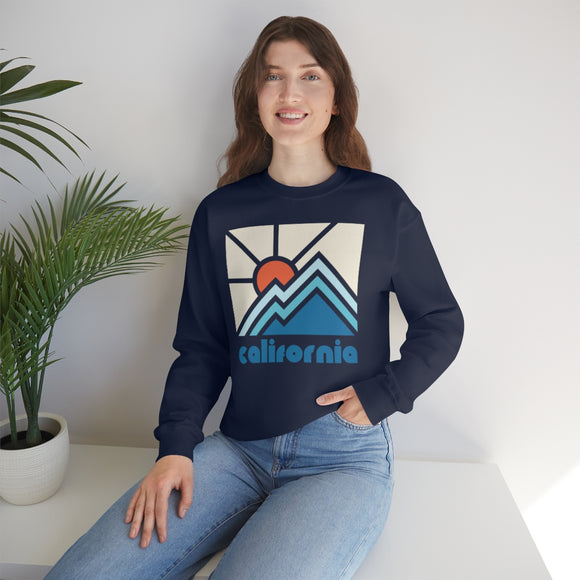 California Sweatshirt - Mountain & Sun Unisex