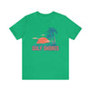 Gulf Shores, Alabama T-Shirt - Retro Palm Tree & Beach Unisex Gulf Shores Shirt