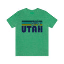 Utah T-Shirt - Retro Mountain Bike Adult Unisex Utah T Shirt-37