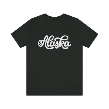 Buy vintage-black Alaska T-Shirt - Hand Lettered Unisex Alaska Shirt