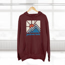 Premium Jackson Hole, Wyoming Hoodie - Min Mountain Unisex Sweatshirt-26