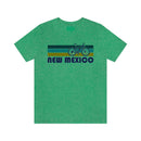 New Mexico T-Shirt - Retro Mountain Bike Adult Unisex New Mexico T Shirt-1