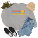 Lake of the Ozarks, Missouri Sweatshirt - Retro Sunrise Crewneck-23