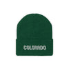 Colorado Beanie - Adult Embroidered Colorado Knit Hat