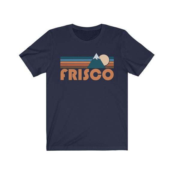 Frisco, Colorado T-Shirt - Retro Mountain Adult Unisex Frisco T Shirt