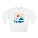 Premium Boulder, Colorado Crewneck Sweatshirt - Retro Unisex Sweatshirt-4