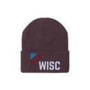 Wisconsin Beanie - Adult Embroidered Retro Wisconsin Knit Hat-17