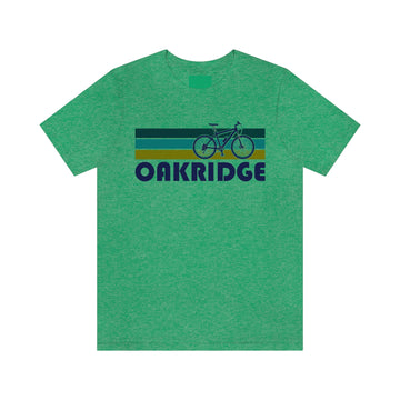 Buy heather-kelly Oakridge T-Shirt - Retro Mountain Bike Adult Unisex Oakridge, Oregon T Shirt